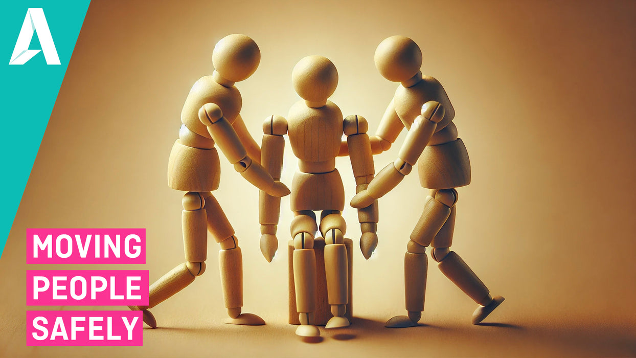 Moving People Safely - Moving from Bed to Chair, Using a Full Sling Hoist